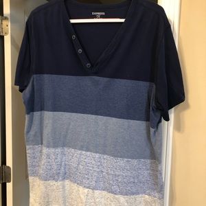 Large Express Henley shirt